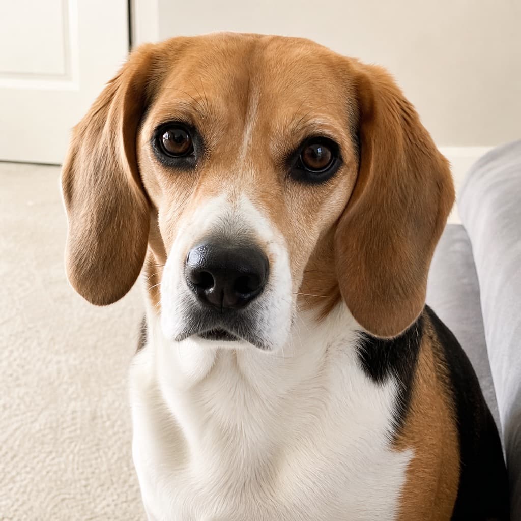 Source pet photo before Comic Book Hero transformation