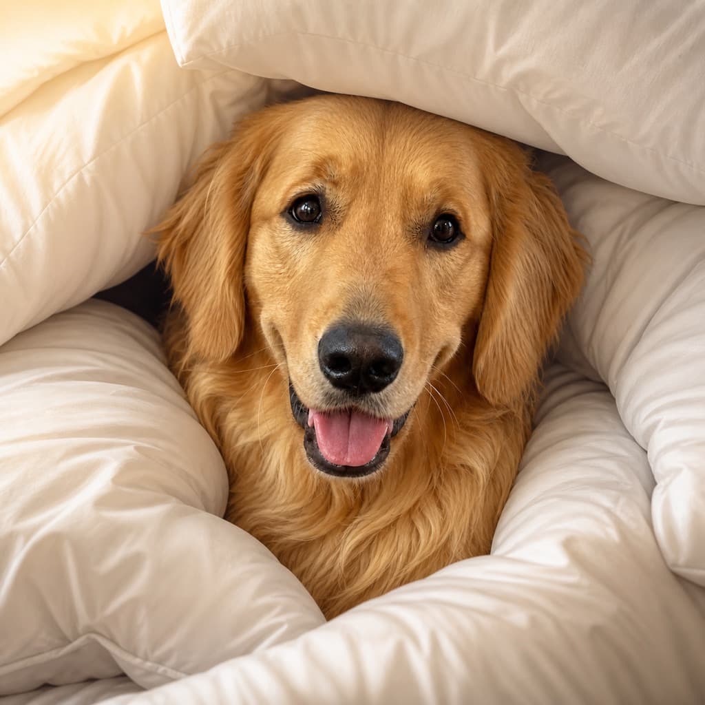 Pillow Fort pose option for Sweet Dreams wall art