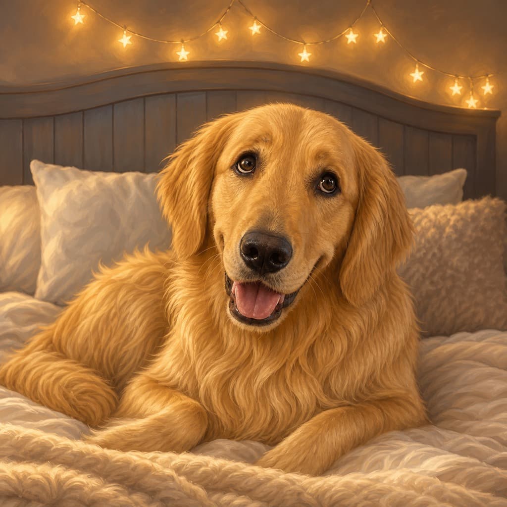 Stargazer pose option for Sweet Dreams wall art