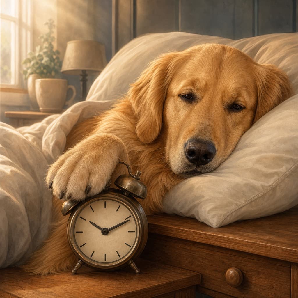 Alarm Clock Denial pose option for Sweet Dreams wall art