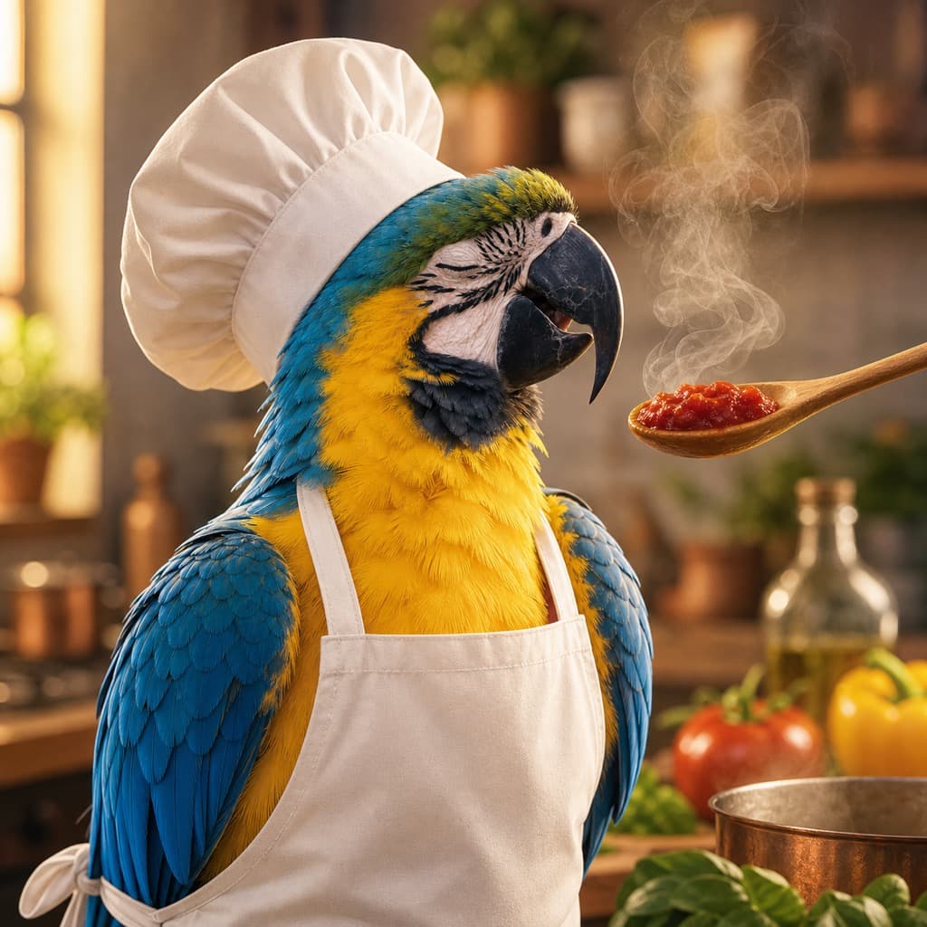 Bird as The Tasting — Sous Chef wall art panel 2