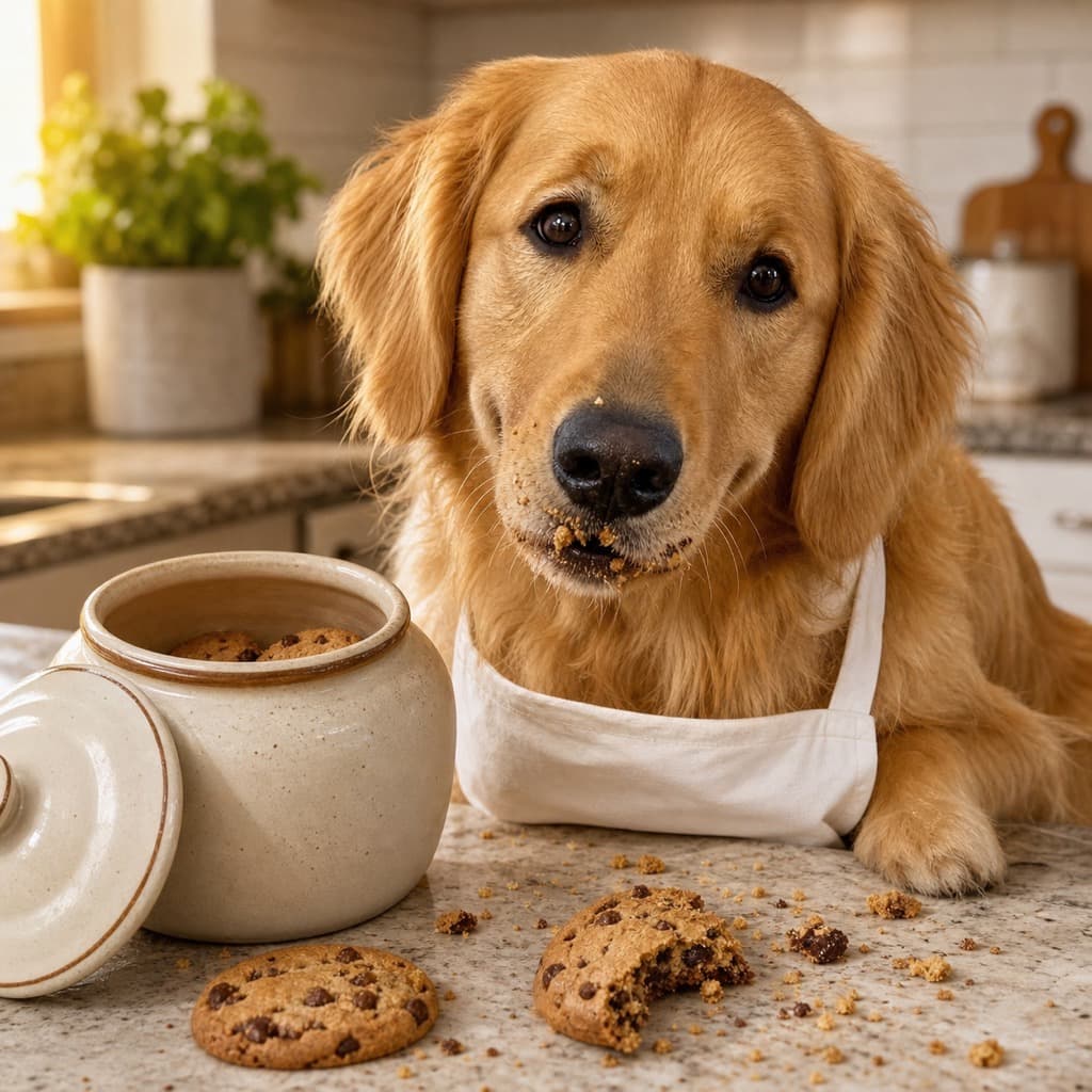 Cookie Jar Detective pose option for Sous Chef wall art