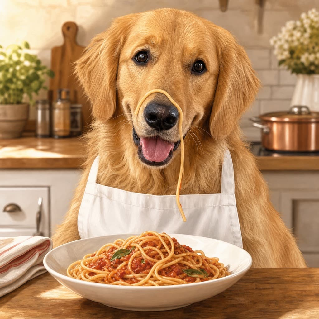 Spaghetti Face pose option for Sous Chef wall art