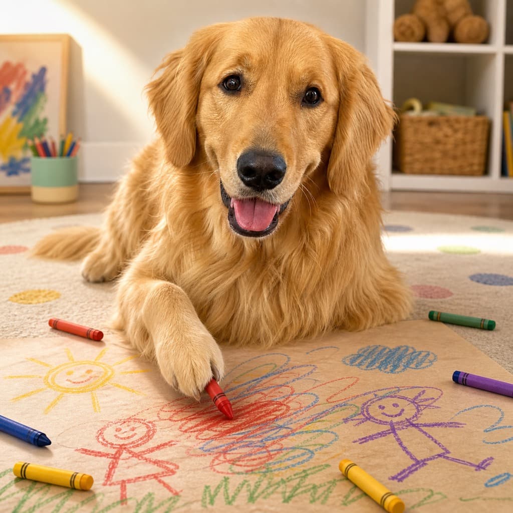 Art Time pose option for Playtime wall art