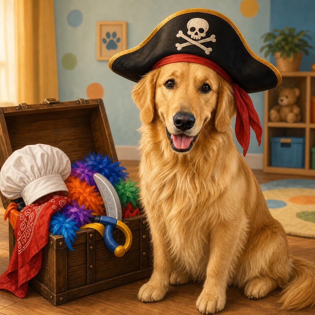 Dress Up pose option for Playtime wall art