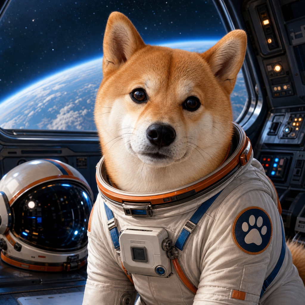 Astronaut character portrait example