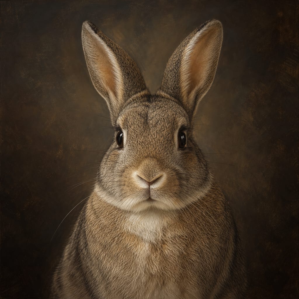 Classic Portrait pet portrait example 3